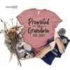 Promoted To Grandma Est. 2021 Shirt Grandma 2021 Shirt Gift