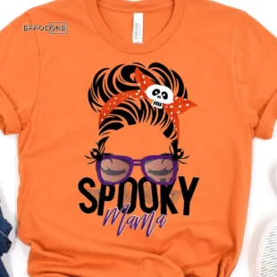 Spooky Mama Halloween T-Shirt