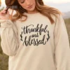 Thankful and blessed T-shirt