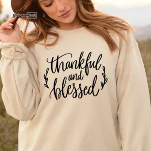 Thankful and blessed T-shirt