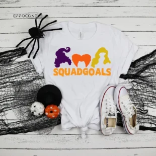 Squad Goals Halloween Witch T-Shirt