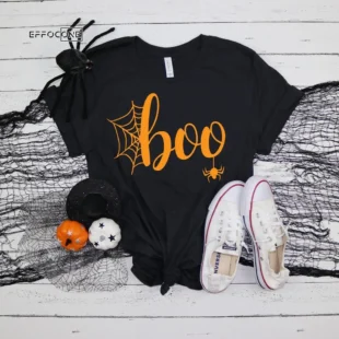 Boo Halloween Witch T-Shirt