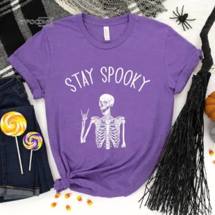 Stay Spooky Halloween Pumpkin T-Shirt