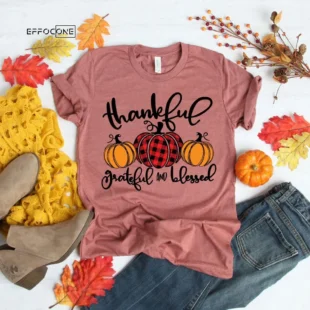 Thankful Grateful Blessed T-Shirt