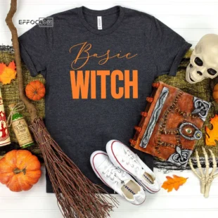 Basic Witch Halloween Party T-shirt