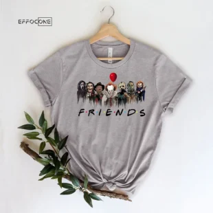 Halloween Friends Scary Movies T-Shirt