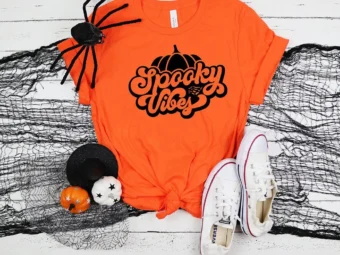 Spooky Vibes Halloween T-Shirt