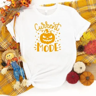 Current Mode Pumpkin Cheers Witches T-Shirt