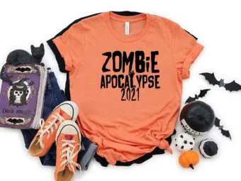 Zombie Apocalypse 2021 Halloween T-shirt