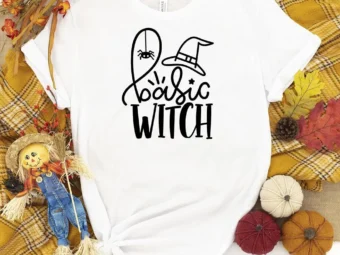 Basic Witch Funny Halloween T-shirt