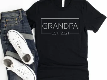 Grandpa Est. 2021 T-Shirt