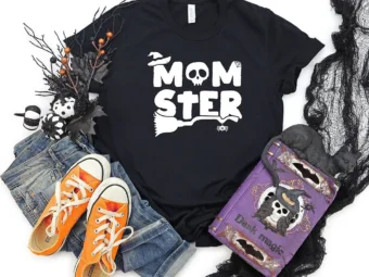 Halloween Momster Funny T-Shirt