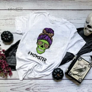 Momster Mom Halloween Spooky T-shirt