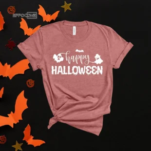 Happy Halloween Ghost Pumpkin T-Shirt