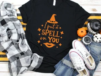 I Put Spell On You Halloween T-shirt