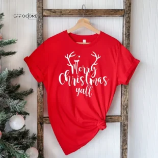 Merry Christmas Y'all Family T-shirt