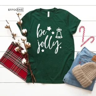 Be Jolly Family Christmas T-Shirt