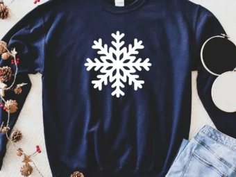 Snowflake Christmas T-shirt