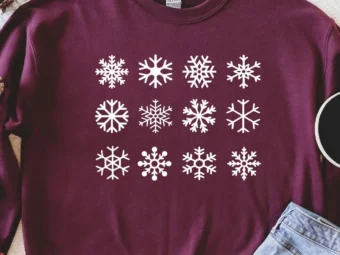 Snowflake Winter Christmas T-shirt