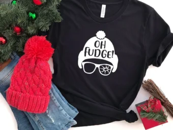Oh Fudge Funny Christmas T-Shirt