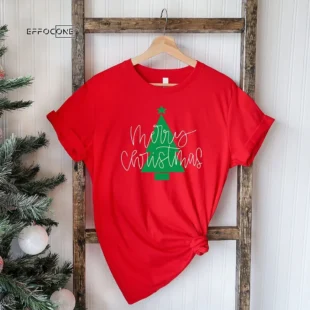 Christmas Tree Merry T-shirt