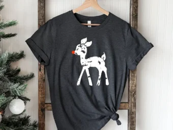 Christmas Reindeer Cute Deer T-Shirt