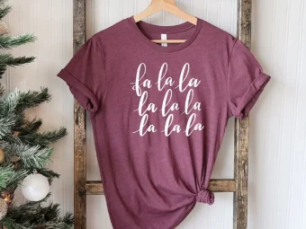 Fa La La La Christmas T-Shirt