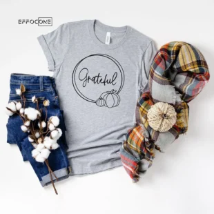 Grateful Pumpkin Apparel Fall T-shirt