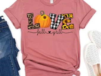 Love Fall Y'all T-Shirt