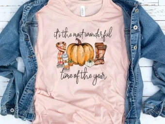 It's the Most Wonderful Time of the Year Fall Pumpkin T-shirt