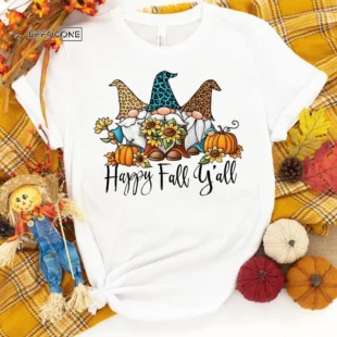 Happy Fall Yall Gnome T-Shirt