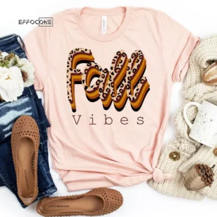 Fall Vibes Leopard T-Shirt