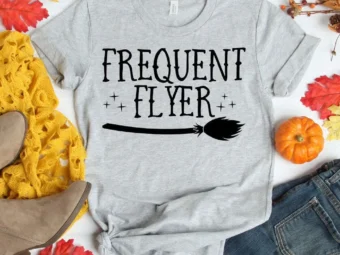 Frequent flyer Happy Halloween T-Shirt