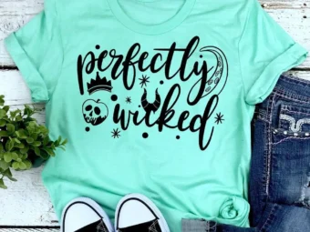 Perfectly Wicked Happy Halloween T-Shirt