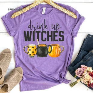 Drink Up Witches Hocus Pocus T-Shirt