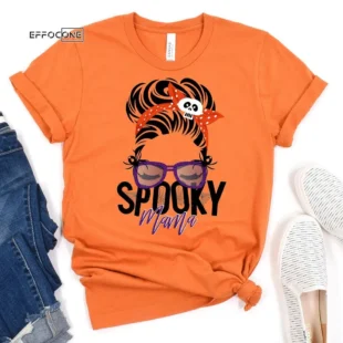 Spooky Mama Halloween T-Shirt