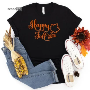 Happy Fall Yall Thanksgiving T-Shirt