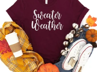 Sweater Weather Thanksgiving T-Shirt