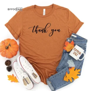 Thank you Thanksgiving T-shirt