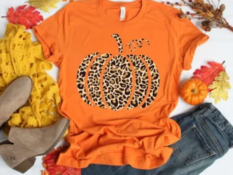 Leopard Pumpkin, Cheetah Pumpkin T-Shirt