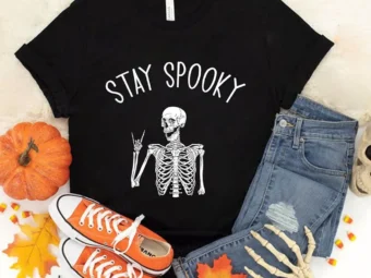 Stay Spooky Halloween Pumpkin T-Shirt