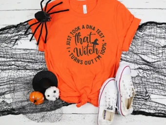 I Just Took A Dna Test Halloween T-Shirt