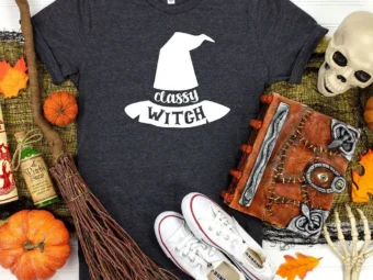Classy Witches Halloween T-Shirt