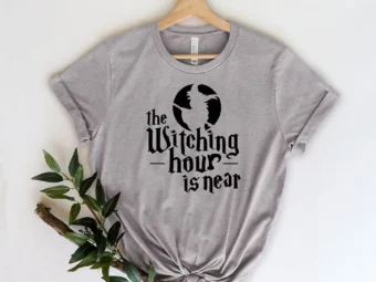 The Witching Hour Is Near Halloween T-Shirt