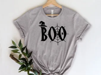 Boo Hat Halloween Party T-Shirt