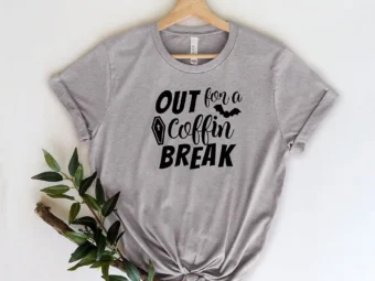 Out For A Coffin Break Halloween T-Shirt