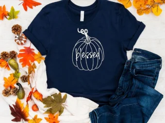 Blessed Pumpkin Thanksgiving T-Shirt