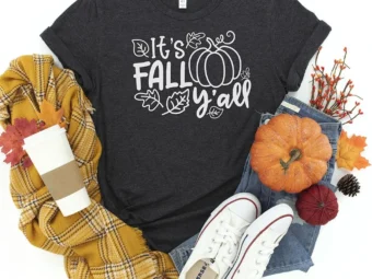 It's Fall Y'all Thanksgiving T-Shirt