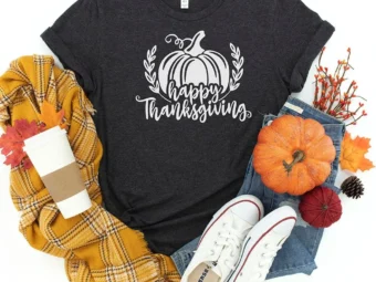 Happy Thanksgiving Pumpkin T-Shirt