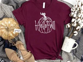 Hello Fall Thanksgiving T-Shirt